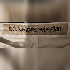 Pookie & Sebastian White Straight Leg Pants. Size 29.